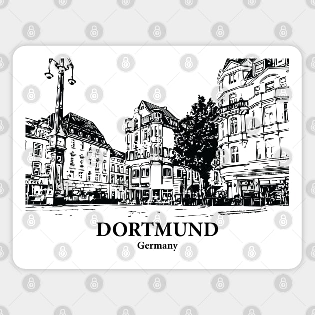 Dortmund - Germany Magnet by Lakeric
